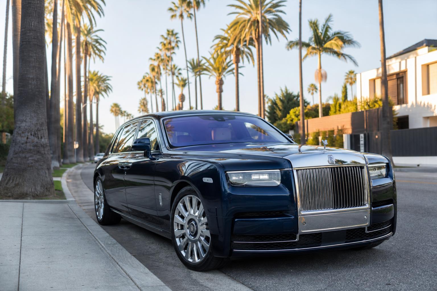 2025 Rolls-Royce Phantom VIII in Midnight Sapphire